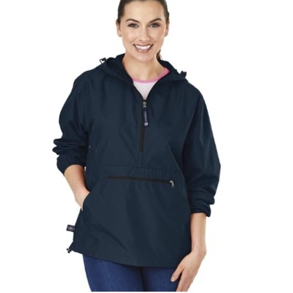 Navy Blue Pack N Go Pullover